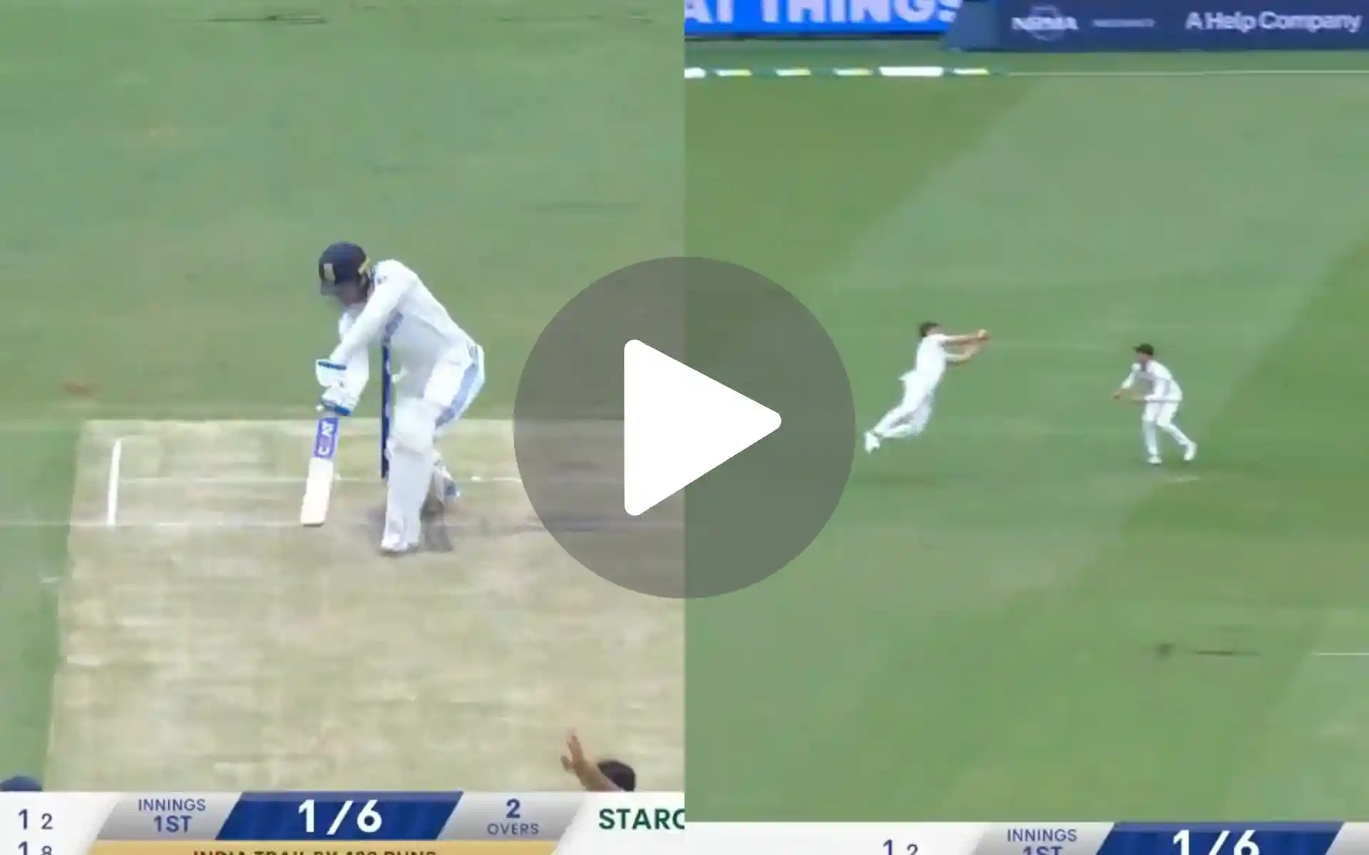 [Watch] Marsh Takes A Flying Catch As Shubman Gill's Reckless Shot Leads To His Cheap Dismissal